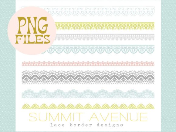 Download Pastel Lace Borders PNG FIles - Lace borders Collection