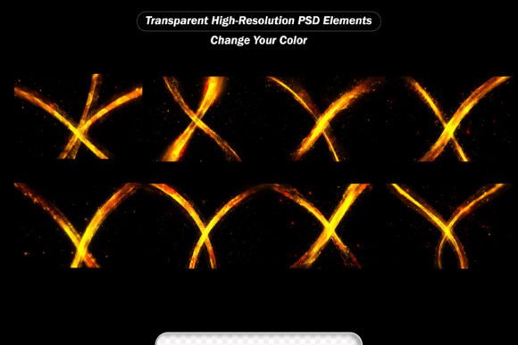 Download Golden Shimmer Fire Sparkles - Golden shimmer Collection